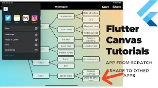 Flutter App from Scratch 04 - A Mindmap App (2021)
