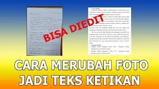 Cara Mengubah Gambar/Foto Menjadi Tulisan di Microsoft Word