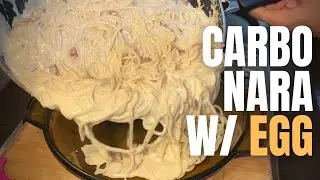 HOW TO COOK CARBONARA PINOY STYLE | EGGS MAKE IT CREAMY