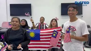 Celebrating Merdeka with a heartwarming rendition of 'Saya Anak Malaysia' by DISTED College