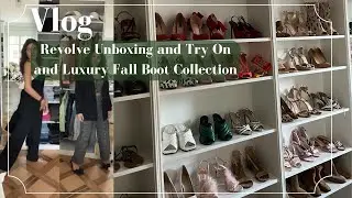 Revolve Haul and Luxury Fall Boot Collection! #revolve #revolvehaul #luxuryboots