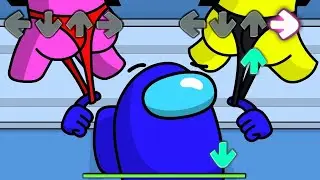 CUP SONG the BEST MOMENTS in Friday Night Funkin' be like ! Among Us animation