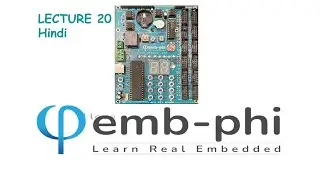 Lecture 20 | Write a C program for Timer0 in Interrupt mode Hindi | Learn Real Embedded with EMB-PHI
