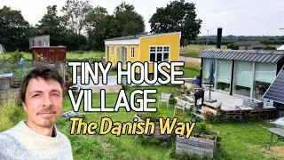 Visiting The FIRST Tiny House Village in Denmark | Grobund Brenderup