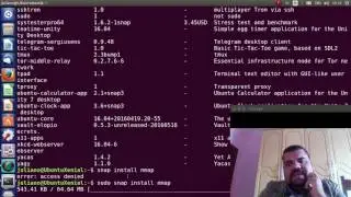 Usando os pacotes Snappy no Ubuntu