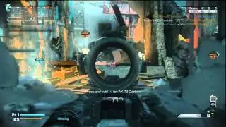 Free Fall Bonus Map Action - CoD: Ghosts (Domination FAD Gameplay)