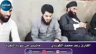 Шейх Мухаммад Аль курди со своим братьям читает суру аль-бакара