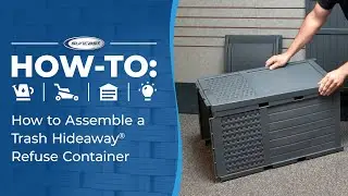 How to Assemble a Trash Hideaway® Refuse Container