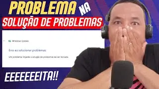 Erro na Solução de problemas do Windows