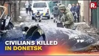 Ukrainian neo nazis continue killing civilians in Donbass ENG Subs        Missile attack. No Fakes