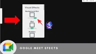 Blow mind effects in google meet!