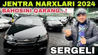 JENTRA NARXLARI SERGELI MOSHINA BOZORI 2024 Жентра нархлари 2024