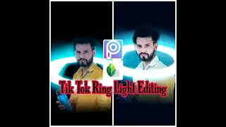 TikTok Ring Light Photo Editing | PicsArt Editing Tutorial | PicsArt Photo editing