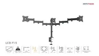 Настольный кронштейн для мониторов ARM MEDIA LCD T15
