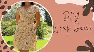 DIY Mini Wrap Dress | ItsDianasDiy