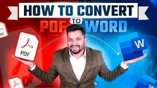 How to Convert PDF to Word || How to Change PDF to Word || Convert PDF to Word and Edit Text
