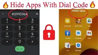 How to hide apps on android without app | Hide apps with dial code