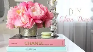 DIY Room Decorations For A Girly Office, Makeup room, Vanity  - MissLizHeart