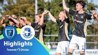 🤯 GOAL VAN EIGEN HELFT! | Highlights ADO'20 - SV Spakenburg