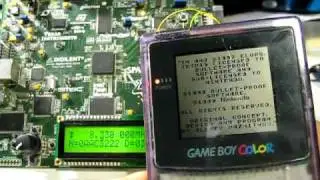 Gameboy Color extreme overclocking