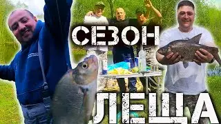 Ловля Леща на речке(Карелия)