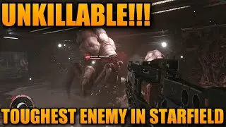 Found the Toughest Enemy in Starfield, makes Terrormorph's look like infants (Very Hard NG+10)