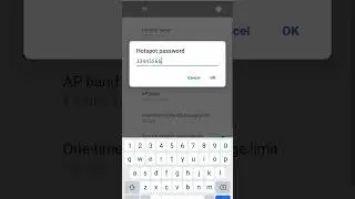 Hotspot On/Off setting 