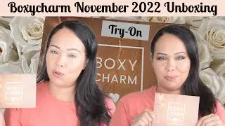 Boxycharm November 2022 Premium Unboxing & Try-On