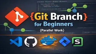 Git branch for Beginners (parallel work) - Complete Guide