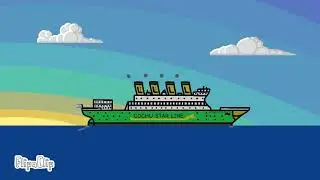 Sinking of the Lorotanic (sinking ship animation) 