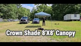 "Effortless Shade: Crown Shade 8'x8' Pop-Up Canopy"
