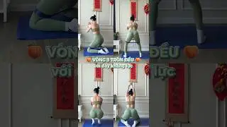 Bài tập cho VÒNG 3 TRÒN ĐỀU với dây kháng lực #tranglefitness #fitnessgiamcam #exercise #fitness