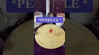 Pose une question (OUI/NON)🔮 #sorcieremoderne #voyance #voyante #pendule #tiragedujour #tirageachoix