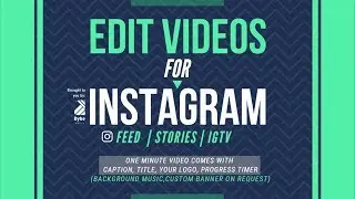 Instagram video edited with caption and title for Madeline