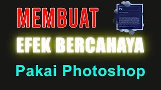LIGHTING / GLOWING TEXT l SIMPLE GUYS....!!! CARA MUDAH MEMBUAT TEKS BERCAHAYA MENGGUNAKAN PHOTOSHOP