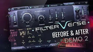 Filterverse  Sneaky Reverb Demo - Just Music No Talk