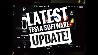 Latest Tesla software update!