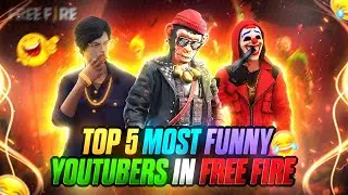 Top 5 Most Funny YouTubers In Free Fire 😂 | Kamal Gaming