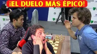 Reacción: Los COLOSOS mas GRANDES del ajedrez rápido se enfrentan