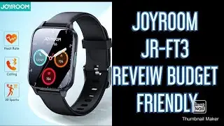 Budget friendly smartwatch reveiw ♥️ with all amazing features JOYROOM JR-FT3 with sports mode