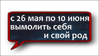 СЕГОДНЯ  ВЫМОЛИТЬ ВЕСЬ СВОЙ РОД НЕЗРИМЫЙ ЩИТ