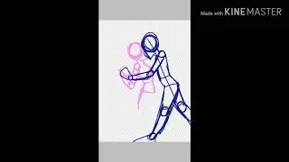 Fanart speedpaint(The Spider and the Butterfly)