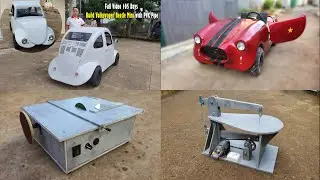 4 Amazing Ideas with PVC Pipe