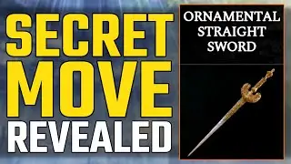 SECRET MOVE OF ORNAMENTAL STRAIGHT SWORD | Elden Ring PvP