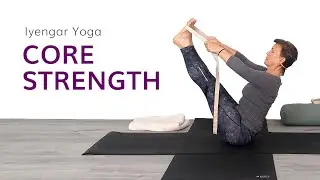 Iyengar Yoga--Core Strength--Abdominal Toning and Lower Back Strengthening