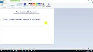 About free video to JPG Converter