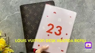 Louis Vuitton Desk Agenda Refill | Chloe Dang