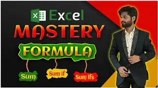 How To Use Sum,Sum if & Sumifs Formula |Advance Hindi Tutorial in Excel | #excel