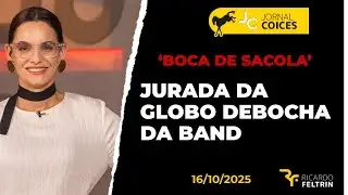 JC - JURADA DA GLOBO MENOSPREZA A BAND