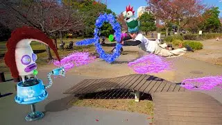 [Splatoon 3 CG Animation]  Hero Mode With Smallfry In Real Life